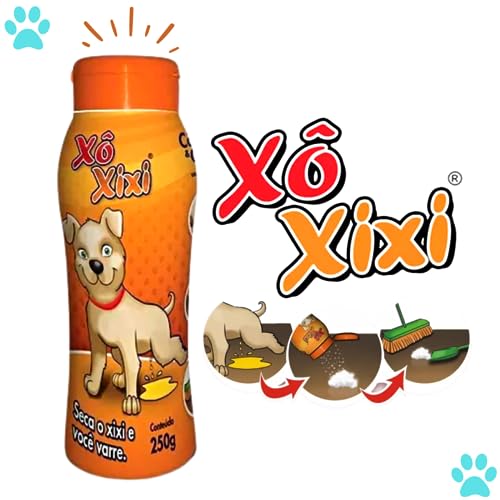 Removedor Tira Cheiro Seca Xixi Pet Câes Gatos Xô Xixi 250g