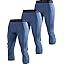 Pocket Grayish Blue X3