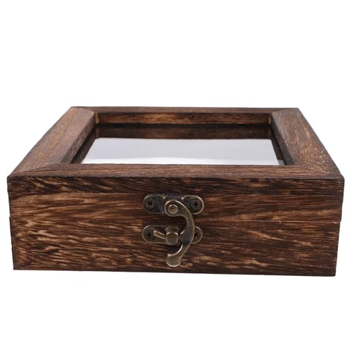 STOBAZA Box Butterfly Display Box Display Case Insect Display Frame Butterfly Collection Case Butterfly Preservation Kit Butterfly Pinning Kit Specimen Frame Eva Coffee