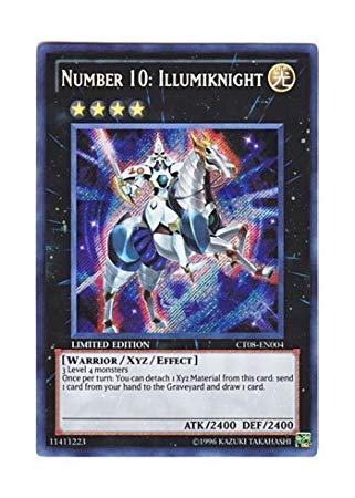 遊戯王 No.10 白輝士イルミネーター 英語版 TIN 2011 未開封
