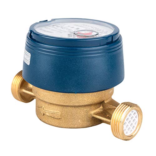 Contatore dell'acqua con set di montaggio per