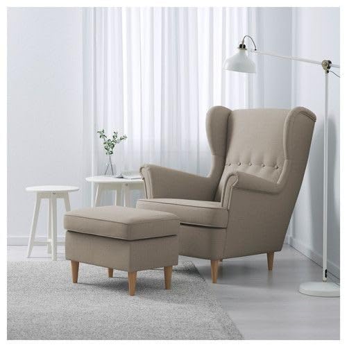 Teak Stylish Wing Chair for Living Room and Bedroom Enhance Your Space with A Cozy Single Seater Sofa Chair-image-44