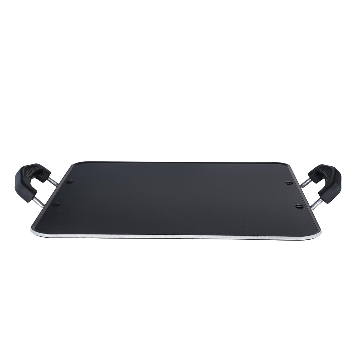 Prestige Omega Select Plus Aluminium Square Pathri Tawa 31cm|3 Layer Teflon Non Stick|Metal Spoon Friendly|Sturdy Handles|Scratch & Abrasion Resistant Technology|1 Year Warranty|Black-image-34