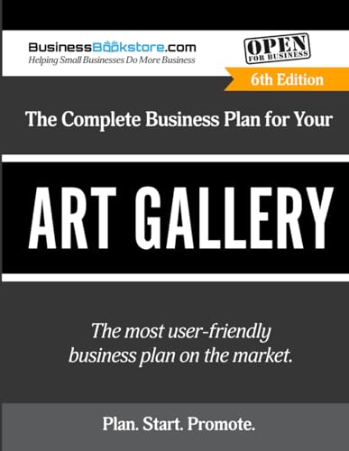 livre The Complete Business Plan for Your Art Gallery