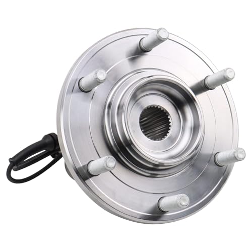 Image of TRQ Front Left and Right Wheel Bearing & Hub Assembly Set 2 Piece for 2008-2010 Infiniti QX56 2008-2011 Nissan Armada 2008-2011 Titan 2012 Armada to 11-30-11 2012 Titan to 12-31-11
