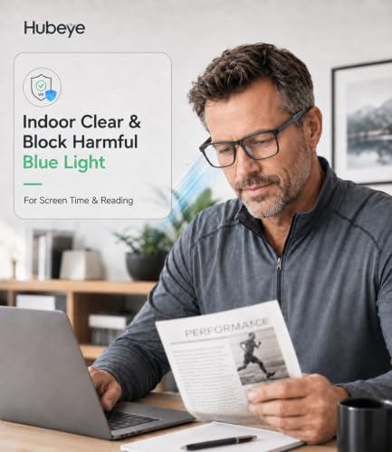 Image of TR90 Progressive Photochromic Blue Light Reading Glasses,Cheaters Readers