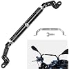 BRCOVAN Motorcycle Cross Bar Fit M10 & M8 Rear-View Mirror Screw, Aluminum Alloy Handlebar Extender Extension, Length Adjustable Motorcycle Balance Bar Reinforce Lever