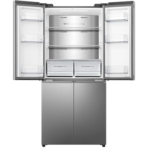 Hisense RQ5P470SAID Pureflat 79Cm Frost Free American Fridge Freezer Stainless - 4