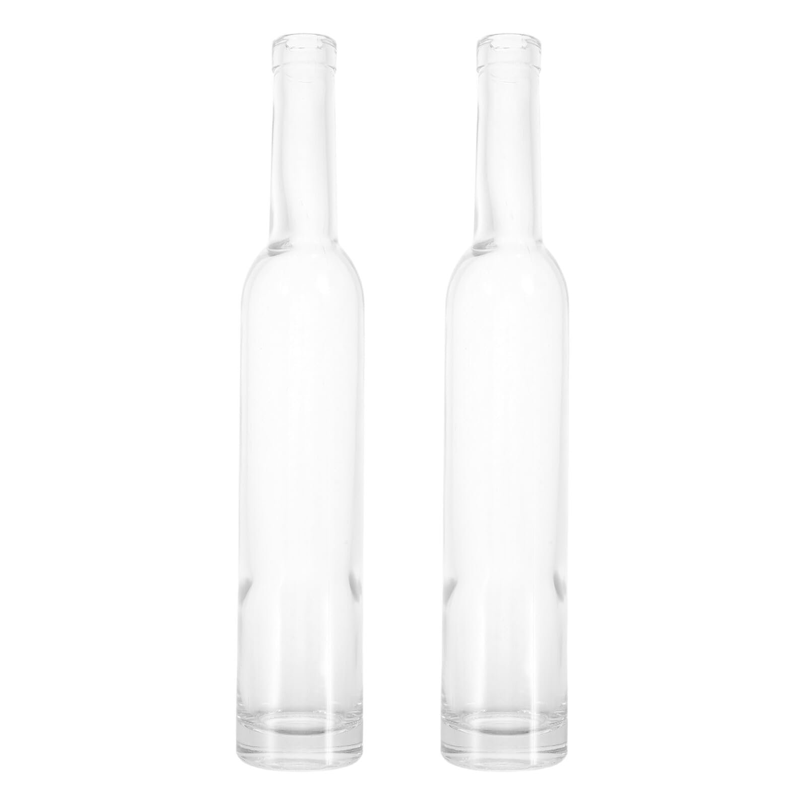 Angoily 2pezzi Flaconi di Profumo in Vetro Vuoti da Bottiglie di Profumo Ricaricabili in Vetro Trasparente Contenitori per Fragranze per Esposizione di Bar e Organizzazione di Profumi