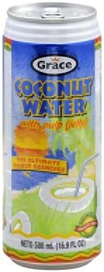 COCONUT WTR PULP, 16.9 OZ