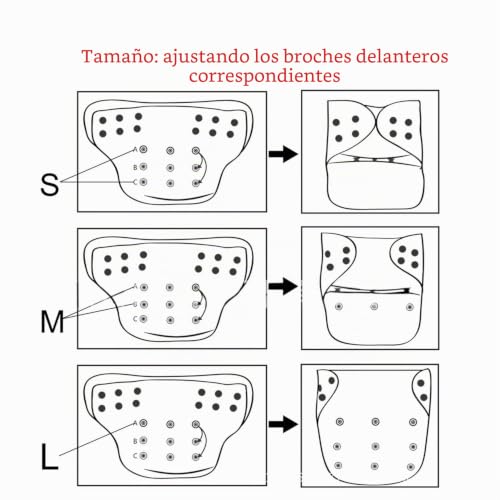 Miniatura 5 de Teamoy Pañal Bañador 2 Piezas Pañal De Natar Pantalones De Entrenamiento,Flor Rosa Elefante