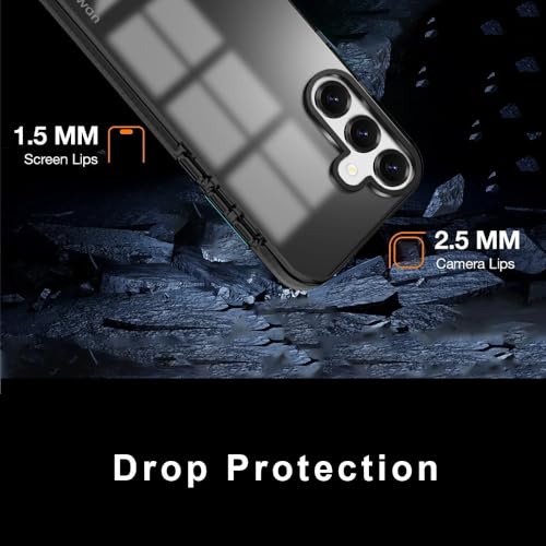 Image of KARWAN Back Cover|Samsung Galaxy S25 Back Cover |Polycarbonate Material| Full Camera Protection |Perfectly Fit| Case for Samsung Galaxy S25 - Black