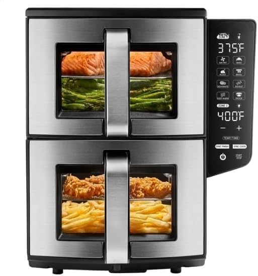 Gourmias 11 Qt Dual Basket Air Fryer