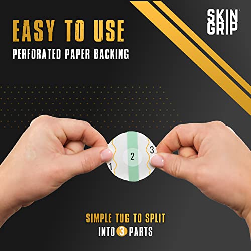Skin Grip Cgm Patches For Freestyle Libre 3 (20-Pack), Waterproof & Sweatproof For 10-14 Days, Pre-Cut Adhesive Tape, Continuous Glucose Monitor Protection (Clear) #TOP4