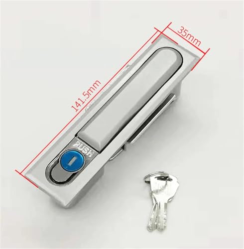Interrupteur de verrouillage d'armoire de commande MS490 mat