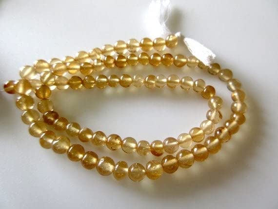Perles en héssonite grenat 3mm de qualité supérieure, fil de gemmes naturelles lisses LKBEADS
