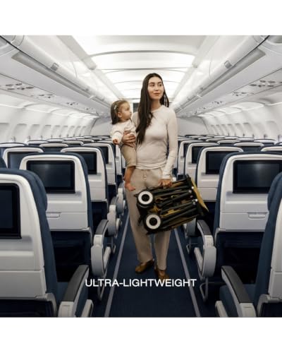Image of LIBELLE Ultra Lightweight Travel Stroller - Chocolate Brown
