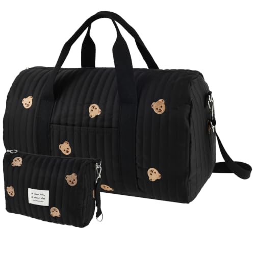 2 peças de bolsas de maternidade para mamãe hospital, bolsa de maternidade de grande capacidade, sacola de fraldas, Estilo 2