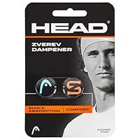 HEAD Unisex Zverev Dampener Tennis D mpfer, BlauGrün Hot Lava,Einheitsgröße EU