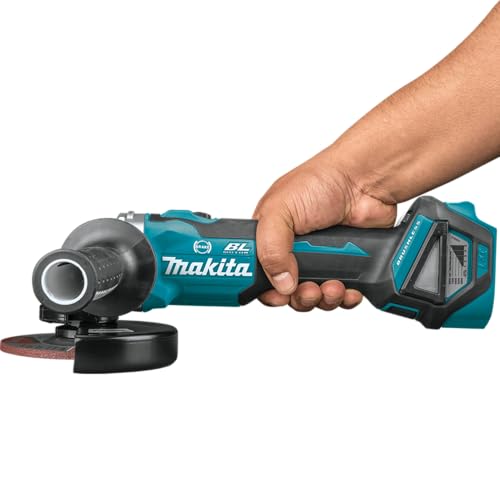 Amoladora angular Makita DGA513Z de 18V con velocidad regulable para corte de metal 6