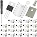 DAOKAI IRF540 Mosfet-Transistor IRF540N N-Kanal 33 A 100 V Inline-MOSFET-Transistor TO-220 mit Aluminium-Kühlkörper, Schraubendreher-Montagesets, für Heimwerker (20 Stück) MI 4 günstig Kaufen-DAOKAI IRF540 Mosfet-Transistor IRF540N N-Kanal 33 A 100 V Inline-MOSFET-Transistor TO-220 mit Aluminium-Kühlkörper, Schraubendreher-Montagesets, für Heimwerker (20 Stück)