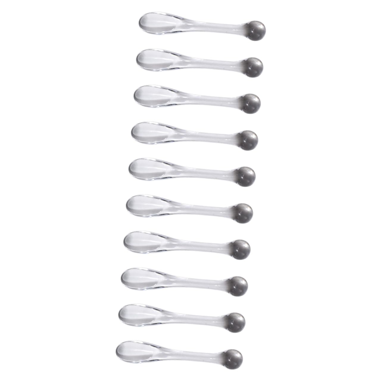 Mikinona 10pcs Plastic Makeup Spatulas for Eye Cream Korean Beauty Tool Facial Scoops