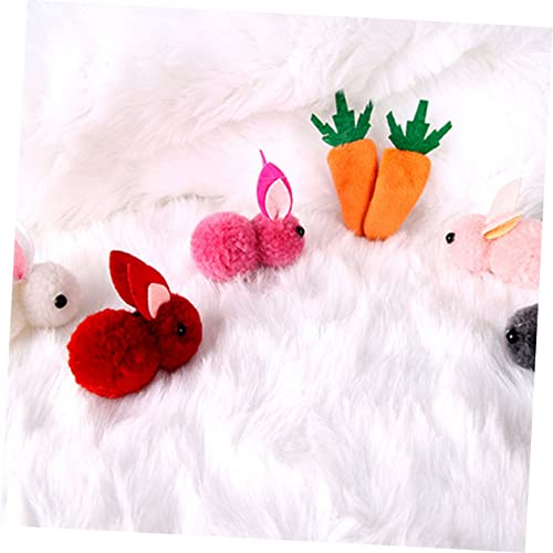 Épingle à cheveux lapin antiglisse pour coiffure et fête de bébé