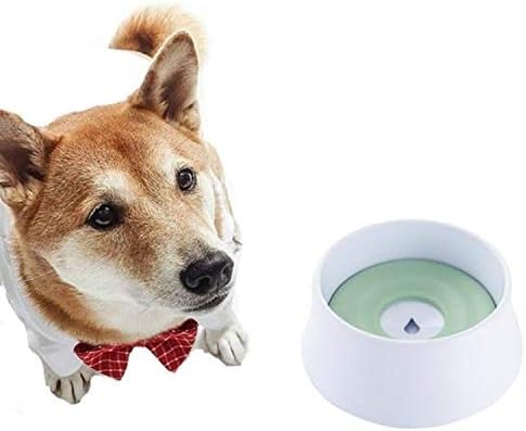 水犬鍋ないウェット口スプラッシュウォーター大容量浮力犬 ボウルを飲む林犬 ピンク 新作送料無料 Wxw Green Color