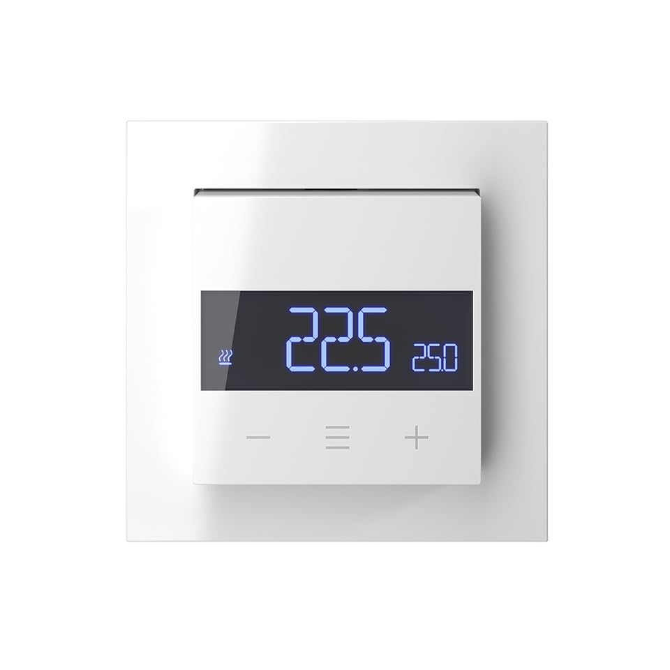 Eazy Multi Thermostat LCD Signalweiß