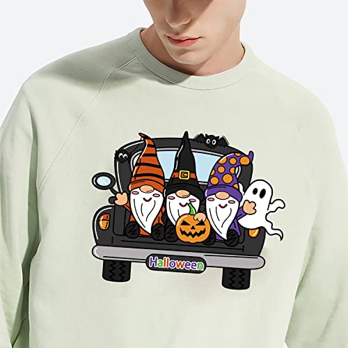 Halloween Iron On Transfers, Halloween Iron On Patches Skull Ghost Pumpkin Halloween Iron On Decals Rub On Transfers For Crafts T-Shirts Bags Clothing Diy Decorations Garments Accessories 3Pcs #TOP2