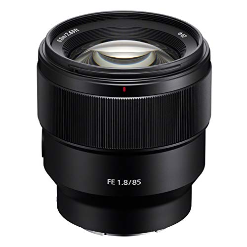 Sony Sel85F18 85Mm F/1.8-22 Teleobiettivo Fisso Medio Per Fotocamera Prima, Nero