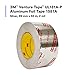 3M Venture Tape UL181A-P Aluminum Foil Tape 1581A, Rigid and Flexible Duct Seaming, Durable, Cold Weather Adhesion, 3.89 in x 60 yd, 2 mil