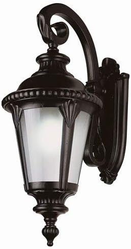 Trans Globe Lighting 5044 BK Outdoor Commons 25" Wall Lantern, Black