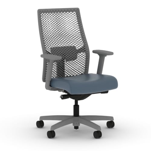 Image of HON Ignition 2.0 ReActiv Ergonomic Office Chair, Lumbar Support, Nimbus