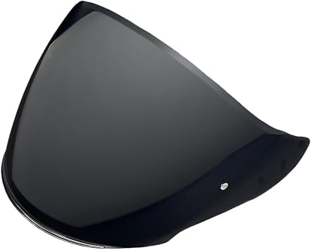 Open Face Helmet Shields for SHOEI J-Cruise 1 J-Cruise 2 CJ-2 J-Force4 Helmets Shield Windproof Sunscreen Casco Moto Lens Deep Smoke