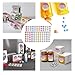 Pharmacy Expiration Dates Stickers 2025-2026 Expiration Date Drugstore Stickers 1 inch Drug Pills EXP Dates Labels Exp Date Management Sticker for Inventory Pills Organized 600pcs (Color3)