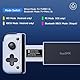 EasySMX M05 Handy Controller Android, Smartphone Controller für iPhone15 Series mit USB C, Bluetooth Handy Controller mit Hall Effekt Trigger & Programmierbare Tasten, Plug and Play -Weiß
