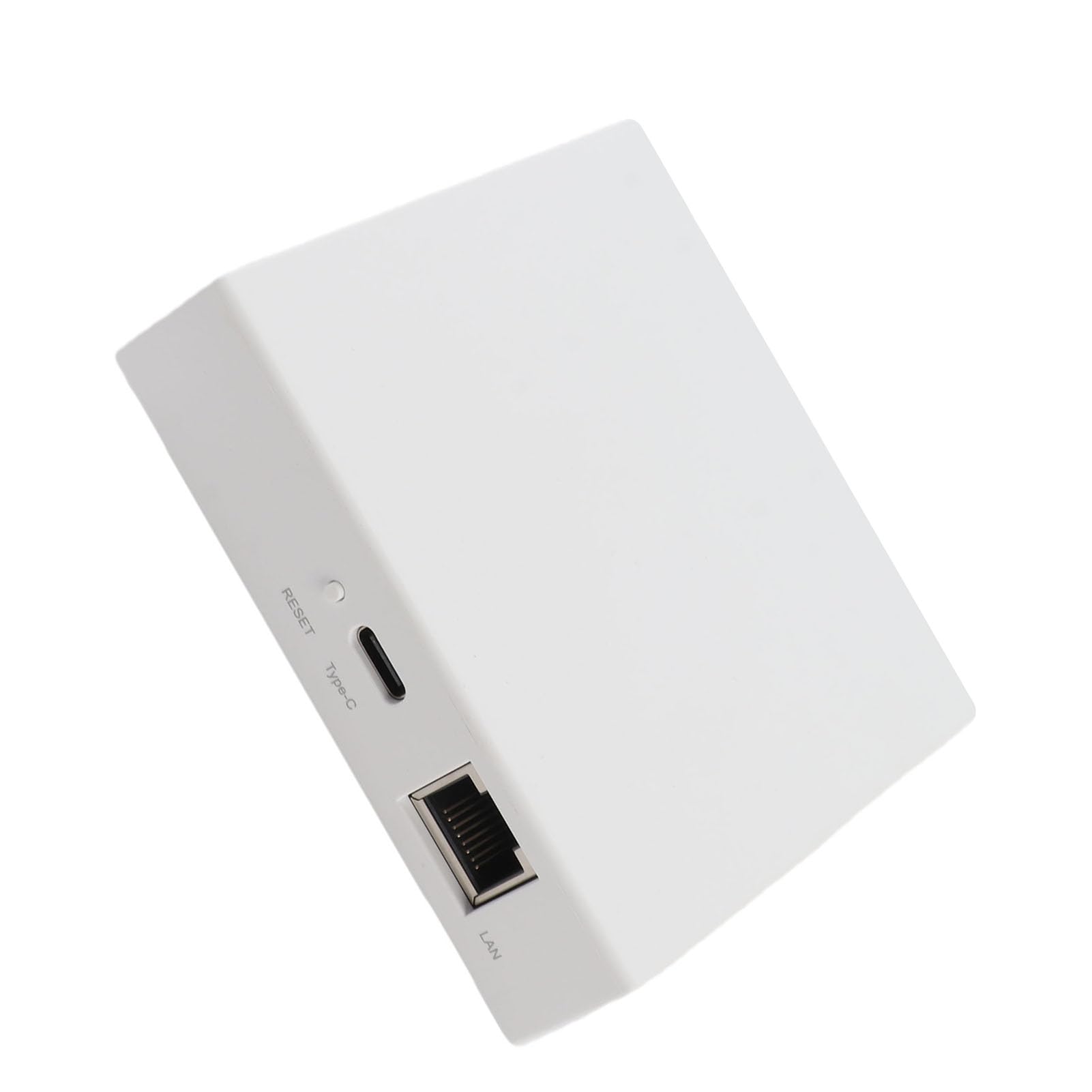 Jeffergarden Forniture per la Casa Intelligente Hub Cablato, Multiprotocollo ABS, Supporto Matter Thread e, Automazione del Controllo Vocale per Utenti OS X Homekit