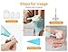 Kootek 54 in 1 Piping Bags and Tips Set with 13 Large Size Piping Tips, 35 Standard Size Icing Tips, 2 Reusable Pastry Bags 12 Inch, Cake Decorating Kit Supplies, Frosting Piping Kit for Cake, Cupcake
