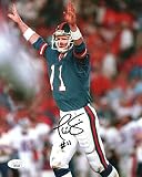 PHIL SIMMS HAND SIGNED 8x10 COLOR PHOTO LEGENDARY NY GIANTS QB JSA - Autographed NFL Photos