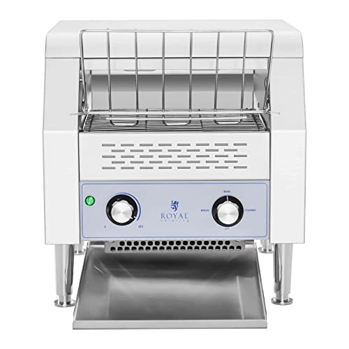 Royal Catering - RCKT-1940 - Doorloop Toaster Roestvrij Staal Professionele Broodtoaster 7 Standen 2200 W met… - Afbeelding 6