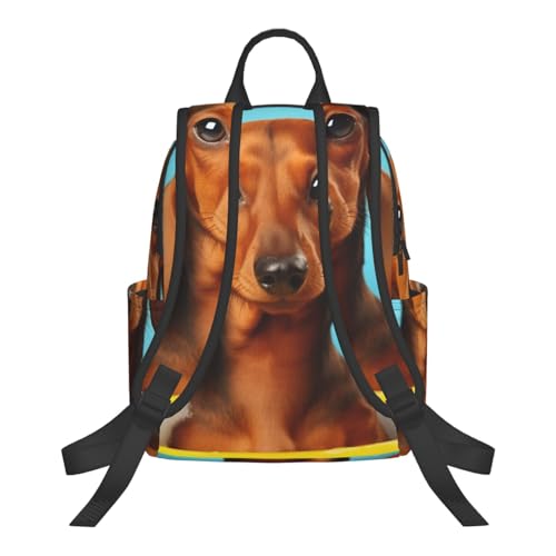 Casual Backpack for Women Men Big Dog Lightweight Daypack Large Capacity Nurse Bag3