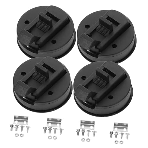 Holibanna 4Pcs Boat Hatch Latch Flush Handle Latch Hardware for Rv Cabinet Doors Easy Installation Versatile Use for Boat Cabinets Durable and Secure Cabinet Pulls