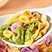 Fruit and vegetable pasta, Colorful butterfly pasta, quick cooking, lunch and family dinner 16.9 oz.
