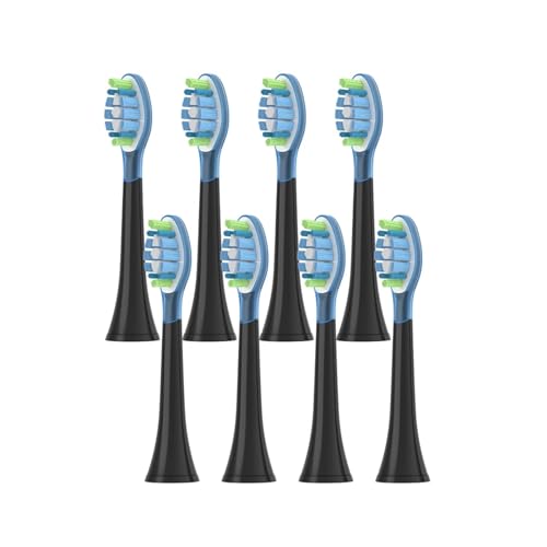 �����p�u���V�w??�b�h 8����A�݊���������܂��t�B���b�v�X HX6064 HX6930 HX6730 �\�j�b�N�d�����u���V �|���@ 4100 6500 6100 5300 C3 �Ή�(C3 black)