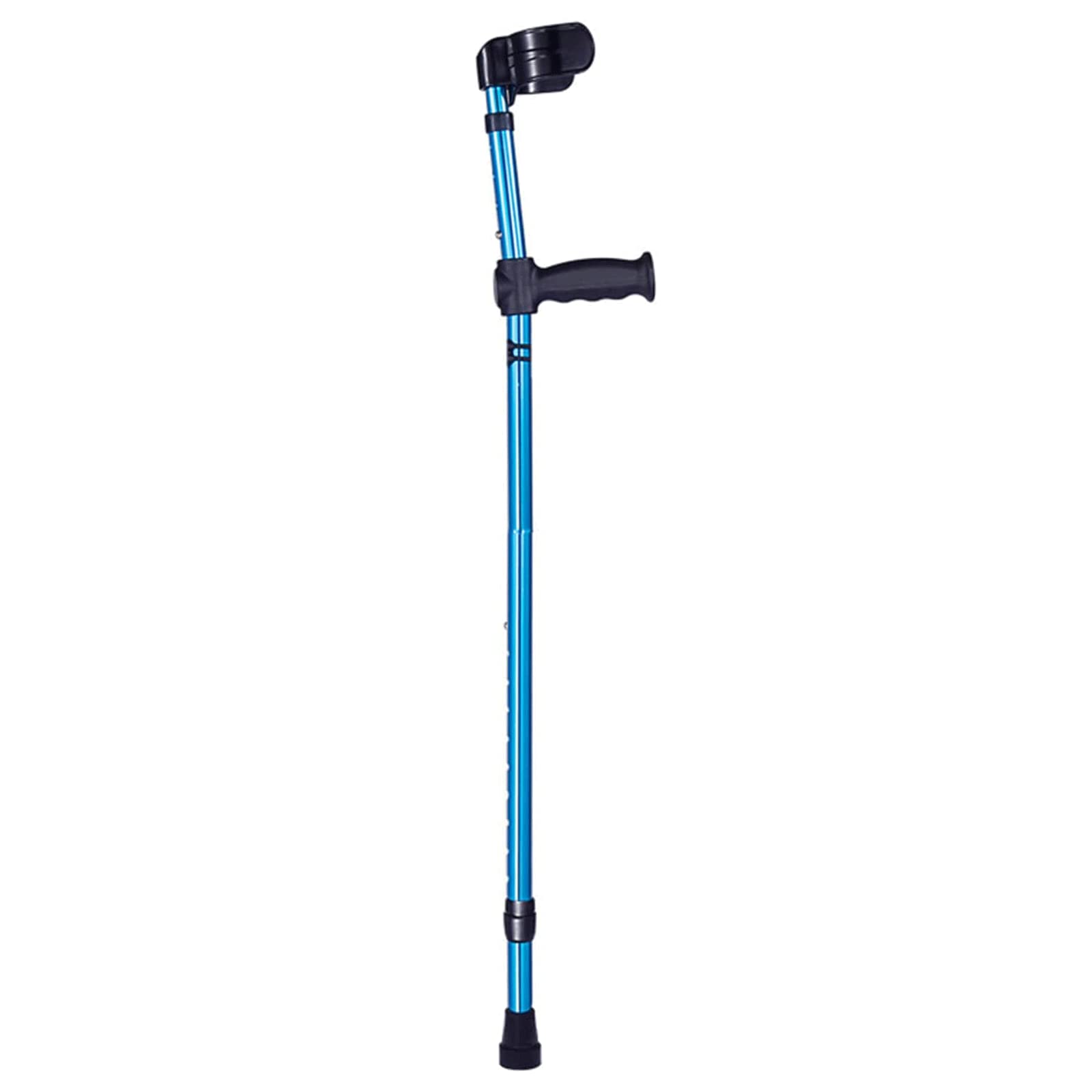 Muletas para caminar Muleta de antebrazo plegable para adultos Bastón médico portátil Muleta telescópica de altura ajustable para personas mayores Discapacitadas Ancianos Ayuda ligera para caminar