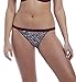 Produktbild Freya Damen Wild Tanga, elastisch, Spitze Slip, Schwarz/Zebramuster, Small