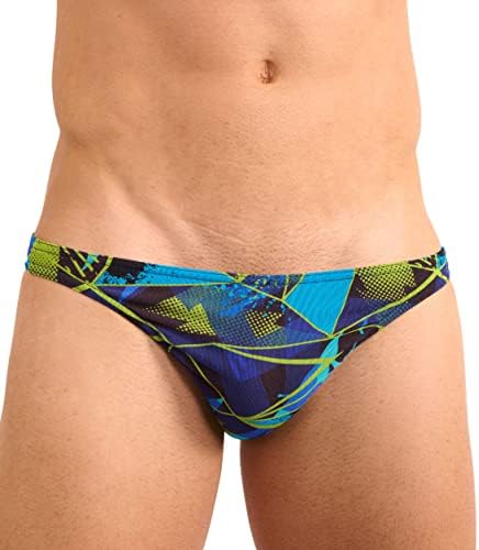 Kiniki Men's Tan Through Swim Micro Brief Swimwear - Aruba