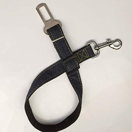 DXL Adjustable Dogs Pet Seatbelt Pet Dog,Blue,65CM length