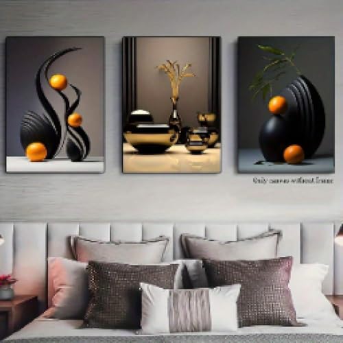 Impression sur toile abstraite décoration murale salon chambre 30x40cm